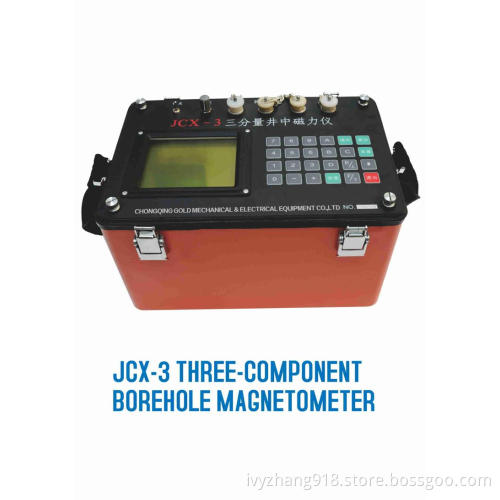 Water Well Measuring Three-Component Borehole Magnetometer